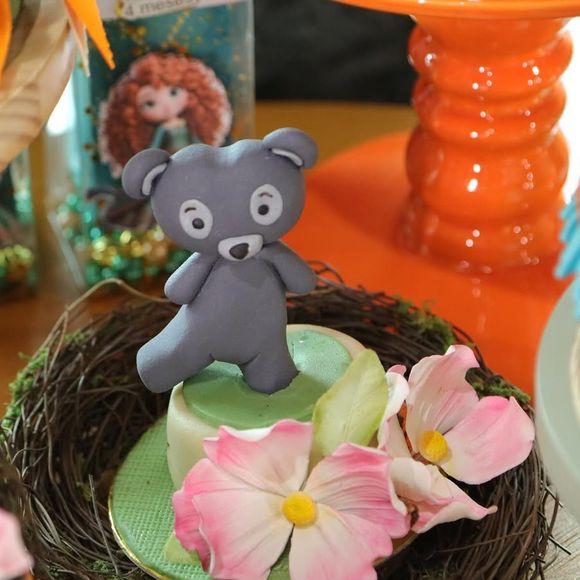 Ursinhos em miniaturas reforçaram a ambientação do universo escocês da animação