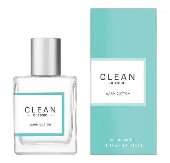 A fragrância da marca Clean é inspirada no aroma de roupas recém-saídas da secadora