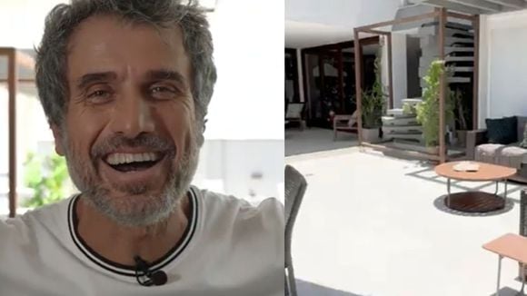 Vista para o Cristo Redentor, reforma de 12 anos e projeto sustentável: galã da Globo, Eriberto Leão tem cobertura  sofisticada na Zona Sul do Rio; imóvel já foi refúgio de Paulo José