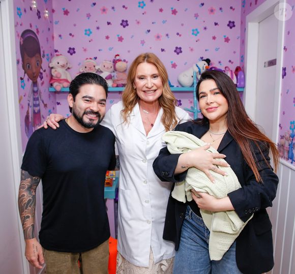 Filho de Yudi Tamashiro é cuidado pela pediatra dra. Lilian Zaboto