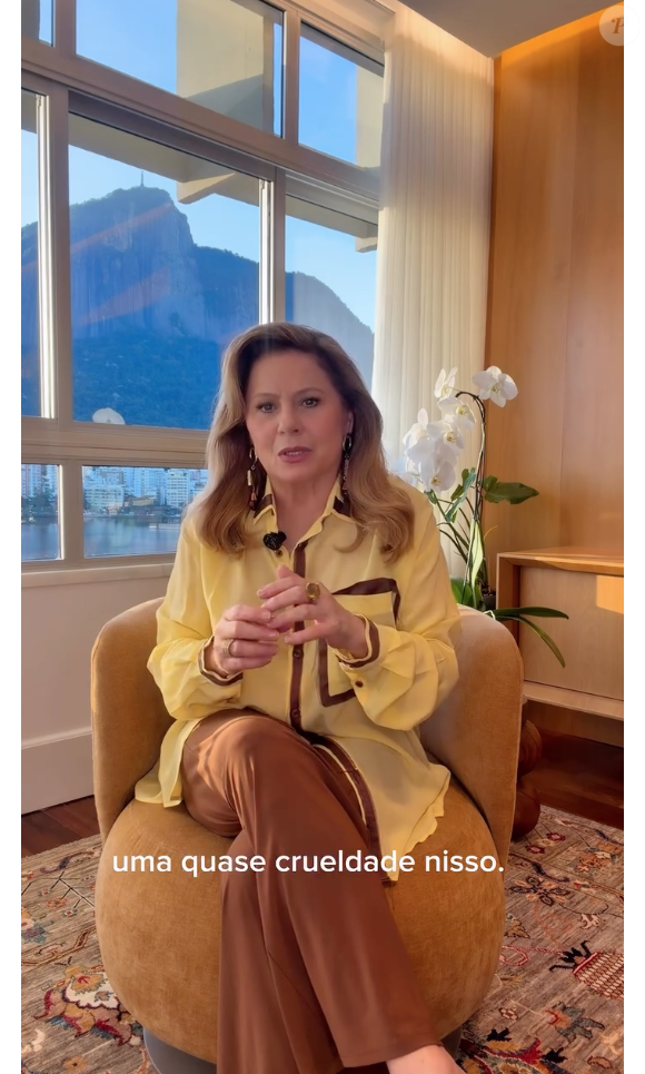Vera Fischer publicou um vídeo comentando sobre sua relação com a idade e disse que já teve medo de envelhecer