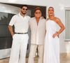 Poliana Rocha e Leonardo são os pais de Zé Felipe, ex de Virginia Fonseca