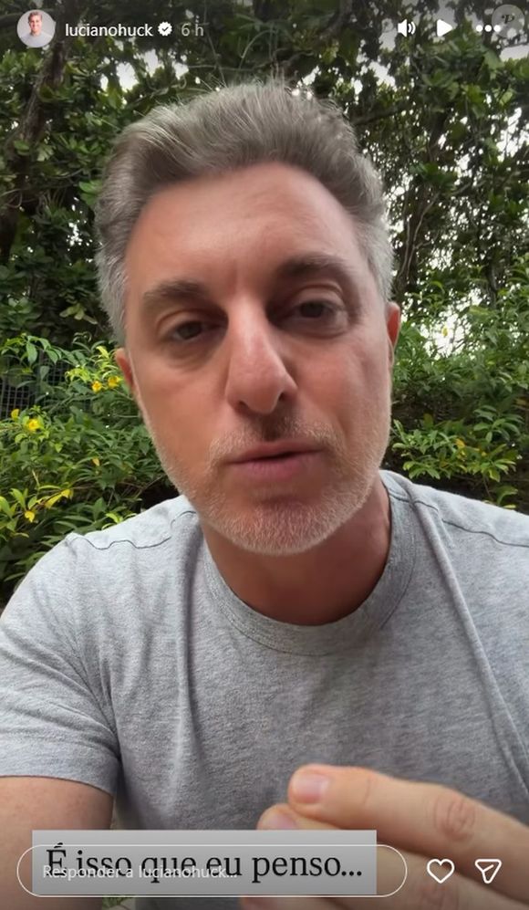 Luciano Huck afirmou que sua fala sobre o Bolsa Família foi tirada de contexto