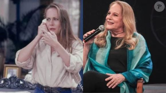 Idade de Lucinha Lins, Estela em 'A Viagem', é de 71 anos hoje em 2025.