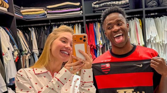 'Toda mulher deve manter distância': ciumenta, Virgínia Fonseca 'afasta' mulheres de Vini Jr. em vídeo na web e jogador reage