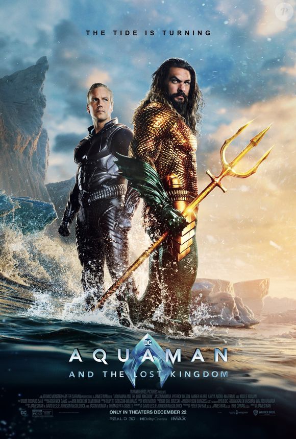 'Aquaman e o Reino Perdido' é o segundo filme da franquia do super-herói da DC e foi lançado em 2023