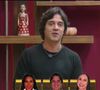 Guilherme Boury aparece com menor percentual na enquete UOL e corre risco de deixar ‘A Fazenda 17’ nesta quinta (9)