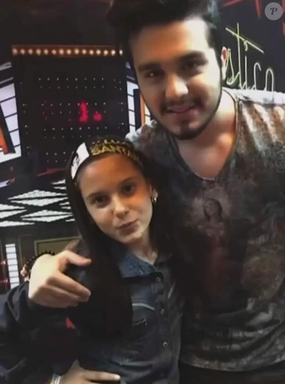 Ana Castela era super fã de Luan Santana e realizou o sonho de conhecer o ídolo ainda na infância