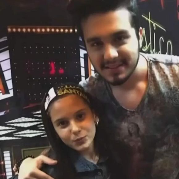 Ana Castela era super fã de Luan Santana e realizou o sonho de conhecer o ídolo ainda na infância