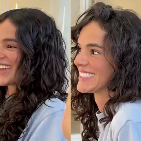 Bruna Marquezine aderiu ao corte butterfly para festejar a chegada de 2026