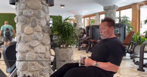 Schwarzenegger é exemplo de preparação física