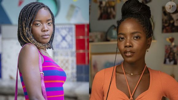 Clara Moneke estreou na TV Globo em 2023, no elenco de 'Vai na Fé'. Leona em 'Dona de Mim', atriz quase não mudou aparência
