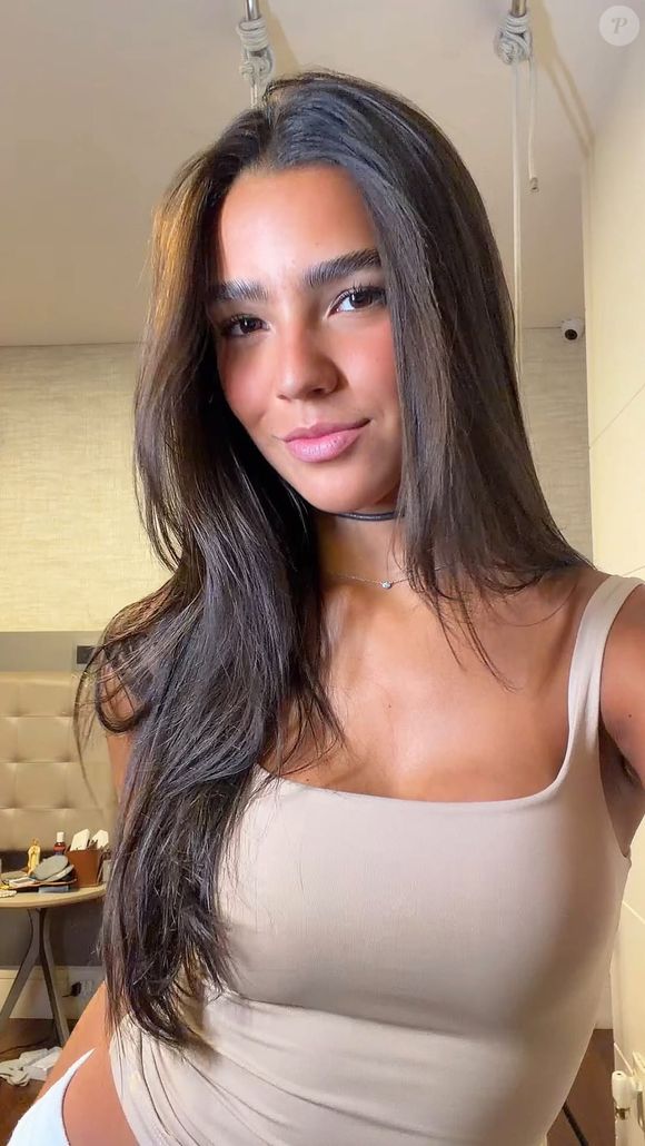 Duda Guerra ficou revoltada após Antonela Braga tentar seguir um perfil privado de Benício Huck