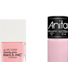 Knightsbridge Nights Out (Nails Inc.) + Rosa Quartzo (Anita): o tom pêssego rosado ilumina as mãos e inspira uma manicure elegante, agora também em uma opção acessível no mercado brasileiro