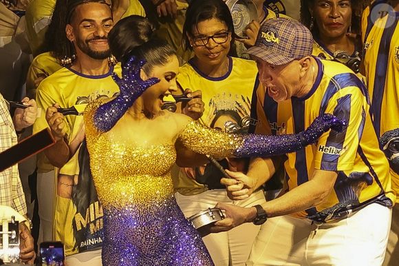 Mileide Mihaile estreia na Unidos da Tijuca no carnaval 2026 logo como rainha de bateria