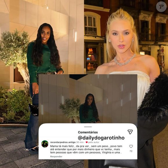Fernanda Cristina concordou que Virgínia era um peso para Vini Jr.