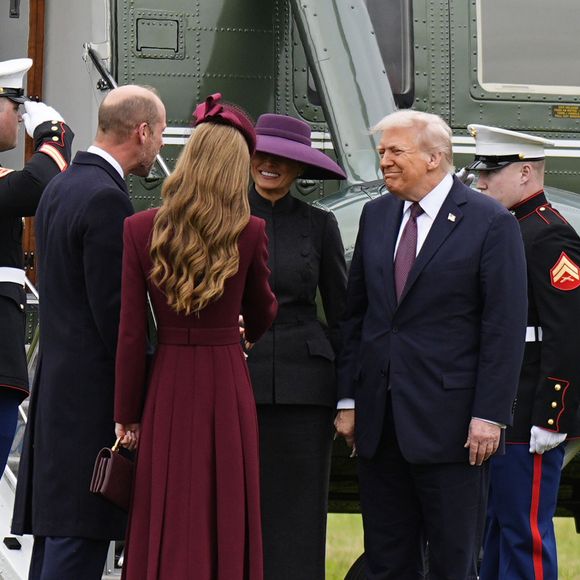 O episódio aconteceu durante a recepção ao presidente dos Estados Unidos, Donald Trump, e a primeira-dama Melania, no Castelo de Windsor.