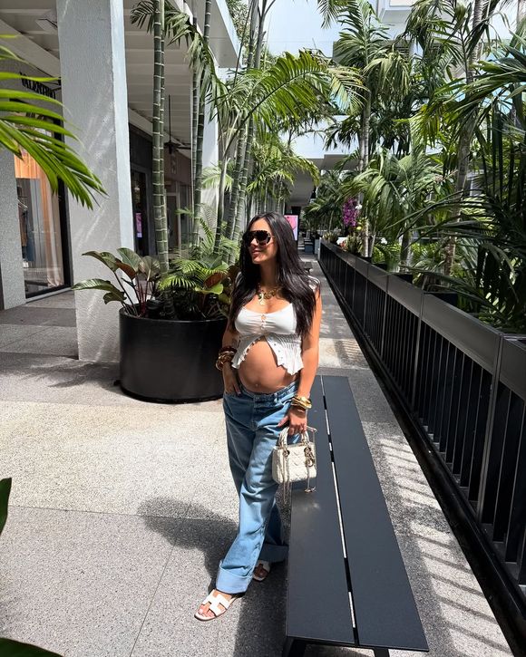 Bruna Biancardi está na reta final de sua segunda gravidez