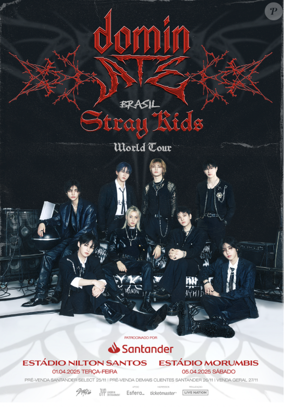 Stray Kids também se apresenta em São Paulo neste sábado (05)