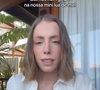 Em um vídeo publicado no Instagram, Fabiana Justus revelou ter sido alvo do golpe do hotel fake em Noronha