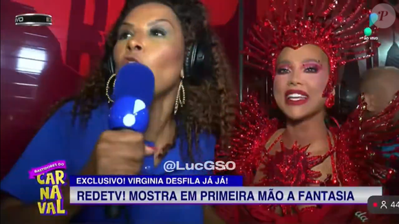 Polêmica: entrevista de Virgínia para RedeTV rendeu comentários na web