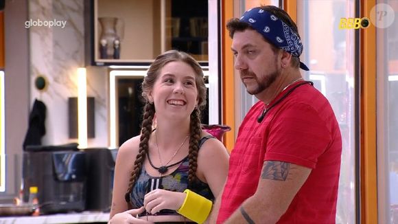 Raissa e Edilberto foram vetados da Prova do Líder nesta quinta-feira (23) no 'BBB 25'