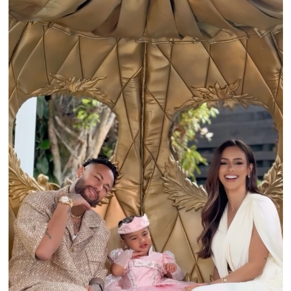 Bruna Biancardi e Neymar comemoraram os 2 anos de Mavie nesta semana com uma festa luxuosa