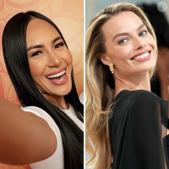 Arleane, que entrou no reality em dupla com o marido Marcelo, tem 34 anos, a mesma idade de Margot Robbie