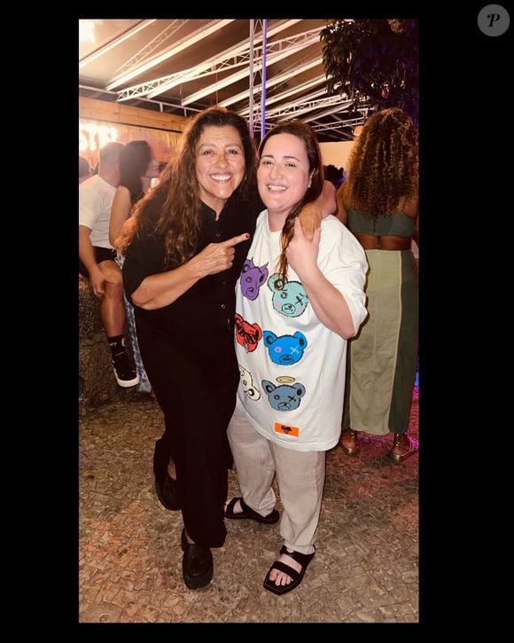 Ju Amaral é amiga de Regina Casé e trabalhou com a atriz