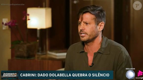 Dado Dolabella negou ter agredido a atual namorada, Marcela Tomaszewski