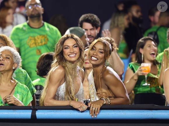 Carnaval 2025: Patrícia Poeta e Rebecca no 1º dia dos desfiles do Grupo Especial na Sapucaí