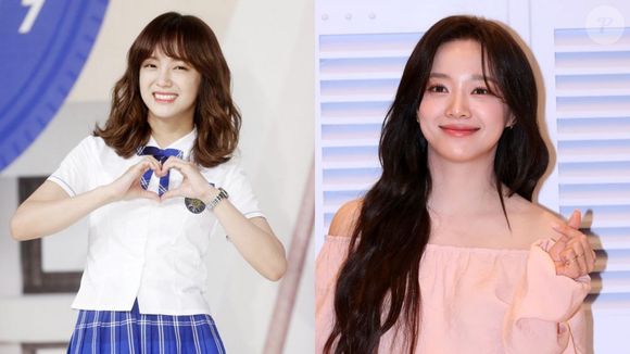 Antes e depois das atrizes de dorama: Kim Se-jeong em 'School 2017' (2017) e hoje, aos 28 anos