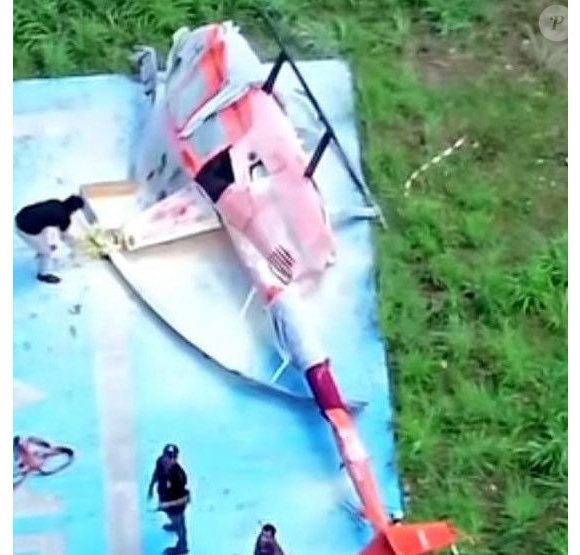 Acidente envolvendo helicóptero da família de Henrique e Juliano mobilizou equipes da Polícia Militar do Tocantins nesta sexta-feira (8). Segundo os artistas, ninguém sofreu ferimentos graves