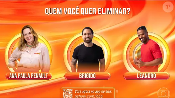 ‘BBB 26’: terceiro Paredão é disputado por Ana Paula Renault, Brigido e Leandro
