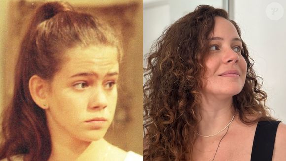 Leandra Leal viveu a jovem Lúcia Helena e tinha 14 anos. Hoje está com 42 anos