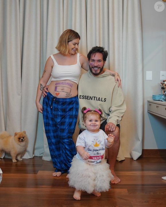 Viih Tube anunciou a sua segunda gravidez com Eliezer em abril de 2024