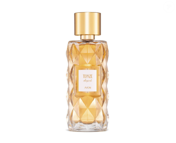 Topaze Elegant (Avon) - 100ml | R$ 169,90 - mistura pera crocante, ylang ylang e flor de laranjeira, entregando uma fragrância mais luminosa e confiante