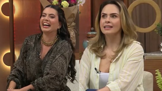 'Vai dar ruim': Ana Paula Renault discorda de Fernanda Bande na estreia de programa com Léo Dias, e web prevê rivalidade