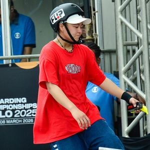 Ibuki Matsumoto, de apenas 14 anos, é a campeã mundial de skate em 2026