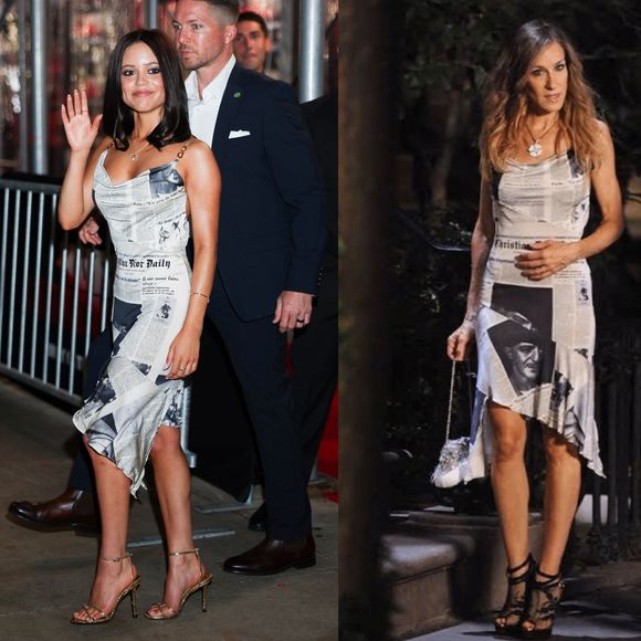 Quem vestiu melhor? Jenna Ortega incorpora trajes icônicos da Carrie Bradshaw, de 'Sex and the City', e deixa web obcecada