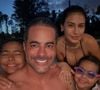 O empresário Kaká Diniz é marido da cantora Simone Mendes, com quem tem dois filhos