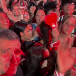 Bruno Gagliasso é muito brincalhão e fez o estádio começar a gritar aleatoriamente, segundo uma fã que esteve no show