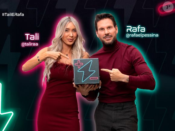 Rafa Pessina e Tali: Jornalista e produtora, o casal traz uma visão dos bastidores para dentro do Power Couple