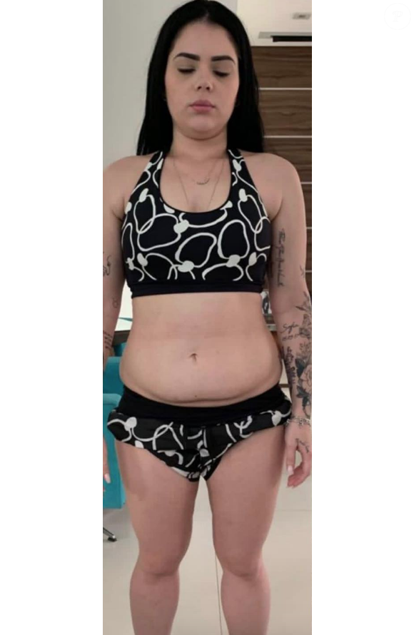 Assim estava o corpo de Thaís Vasconcellos antes de começar uma mudança de hábitos completa