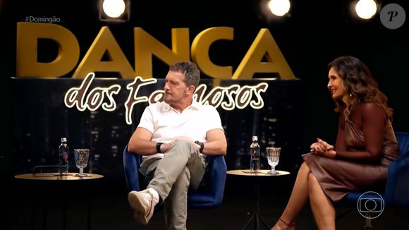 Antonio Banderas participou do ‘Domingão com Huck’