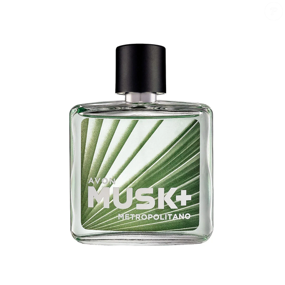 Natureza e cidade no mesmo frasco! O Musk+ Metropolitano, da Avon, aposta no acorde 'banho de floresta' para criar um perfume aromático e amadeirado