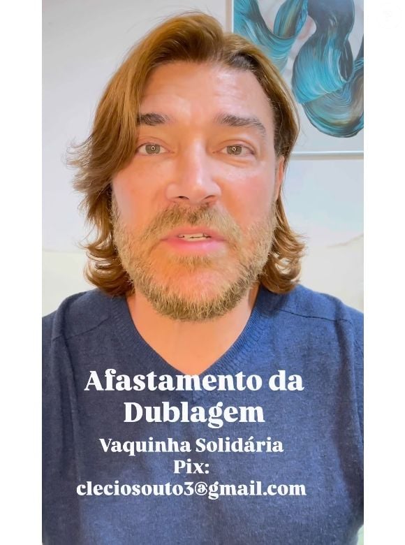 Clécio Souto revelou novo abalo na saúde emocional e, por isso, vai se afastar do trabalho: 'Quando você tem essa ideação, de querer ir lá para cima, isso vira quase que um vício e é muito difícil'