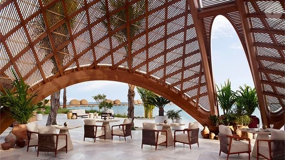 As propriedades escolhidas pelo casal ficam em Nujuma, um resort situado no arquipélago das Ilhas Ummahat