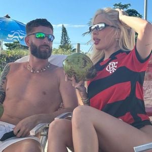 Leo Pereira teria tido festinhas com modelo enquanto namorava Karoline Lima