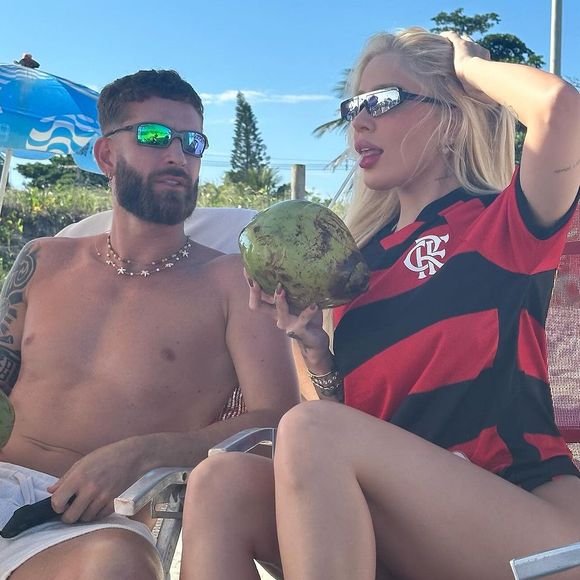 Leo Pereira teria tido festinhas com modelo enquanto namorava Karoline Lima